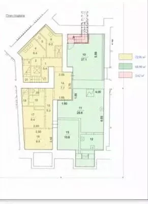Помещение свободного назначения в Москва пер. Столешников, 13/15 (214 ... - Фото 2
