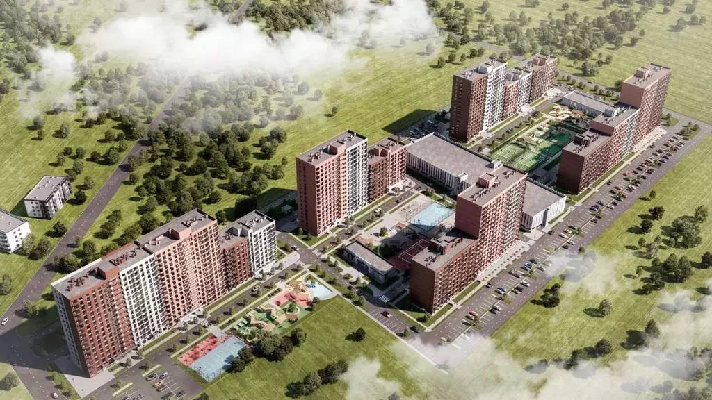 2-к кв. Адыгея, Тахтамукайский район, Яблоновский пгт  (58.5 м) - Фото 2