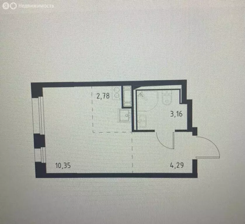 Квартира-студия: Мурино, жилой комплекс Новые Лаврики, 1.3 (20.3 м) - Фото 1