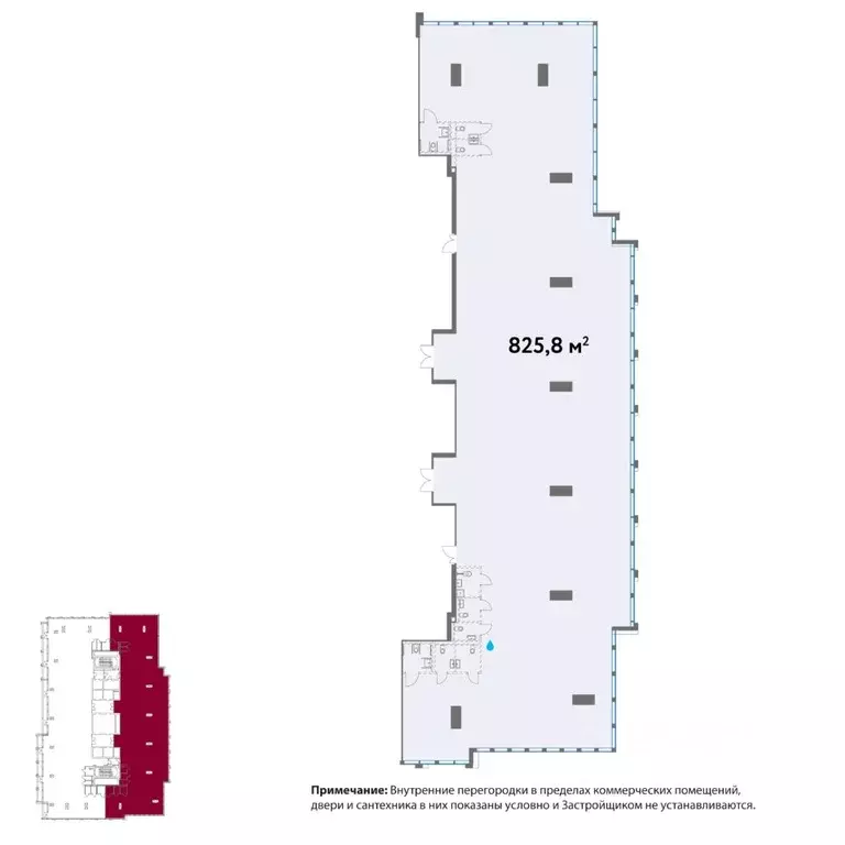 Офис в Москва Кинематографический кв-л,  (826 м) - Фото 2