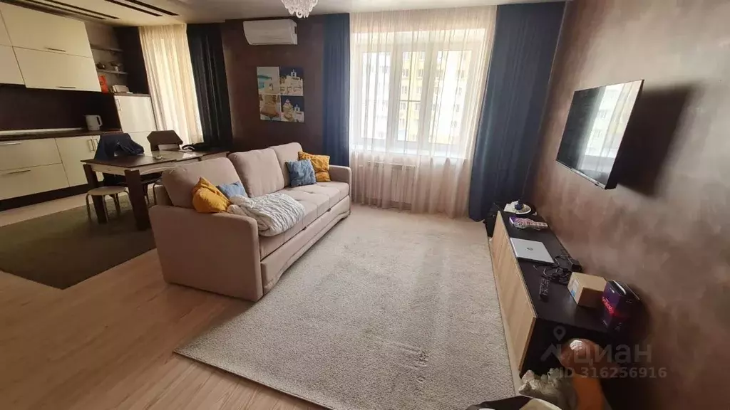 3-к кв. Омская область, Омск Транссибирская ул., 6к2 (76.3 м) - Фото 1