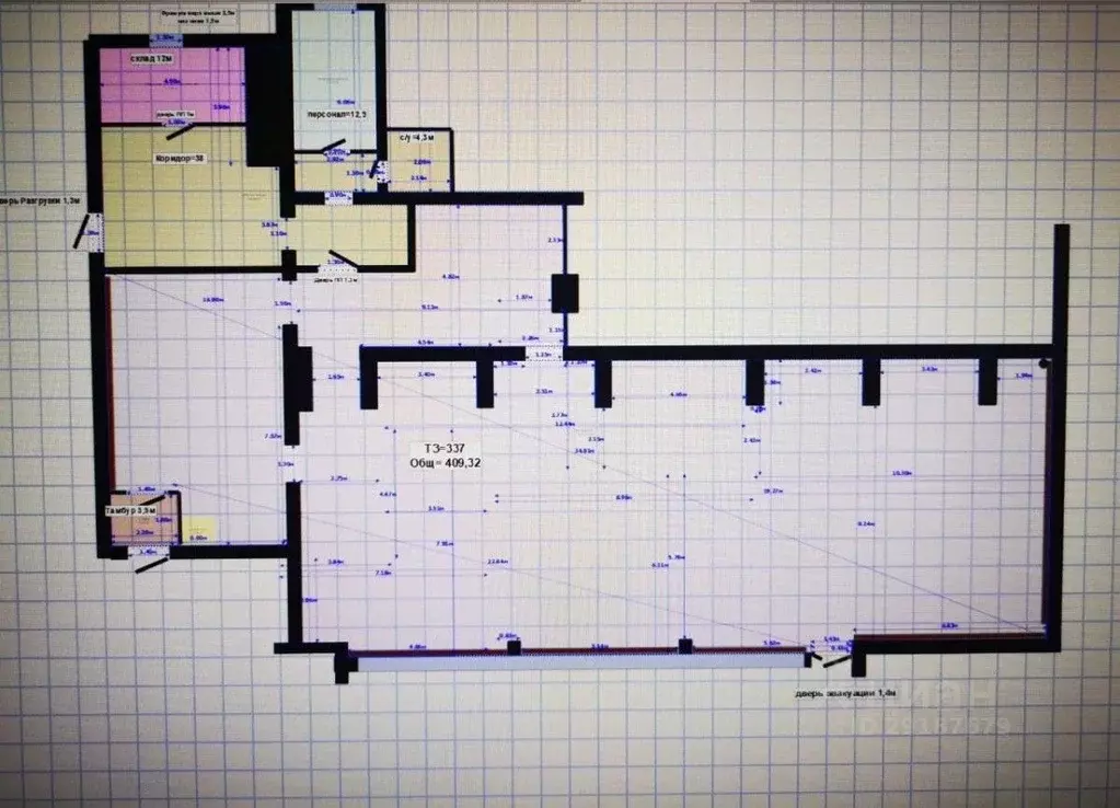 Торговая площадь в Саратовская область, Саратов Южно-Зеленая ул., 2/12 ... - Фото 2