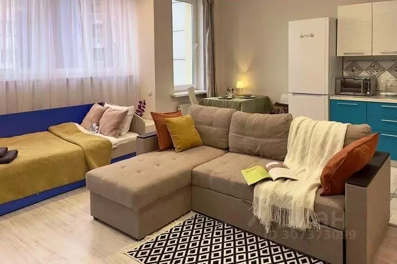 1-к кв. Московская область, Одинцово ул. Белорусская, 13 (52.0 м) - Фото 2