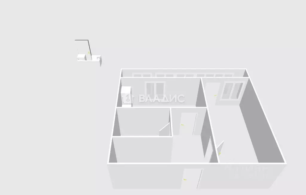 1-к кв. Пензенская область, Пенза ул. Ново-Казанская, 6А (36.4 м) - Фото 2