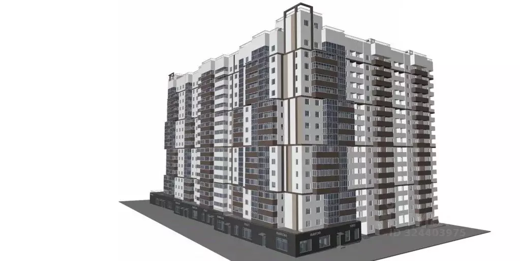 2-к кв. Владимирская область, Владимир Добросельская ул., 184А (63.7 ... - Фото 2