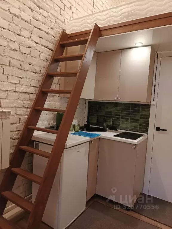 Студия Санкт-Петербург ул. Шевченко, 9 (12.0 м) - Фото 2