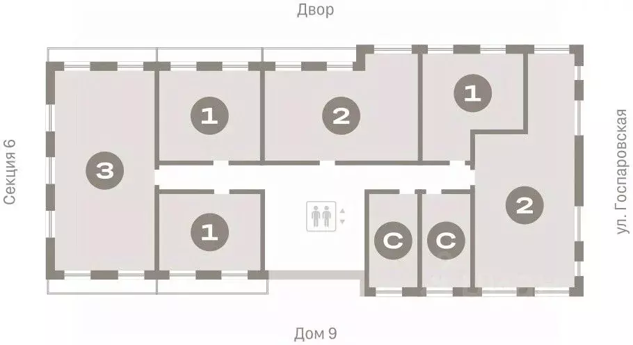 1-к кв. Тюменская область, Тюмень Причальная ул., 7 (38.05 м) - Фото 1