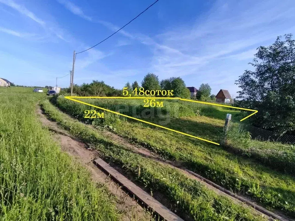 Участок в Вологодская область, пос. Непотягово  (5.0 сот.) - Фото 1