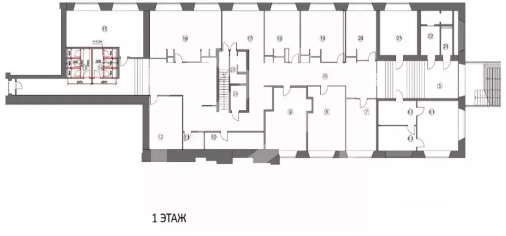 Помещение свободного назначения в Москва Большой Саввинский пер., 12С6 ... - Фото 2