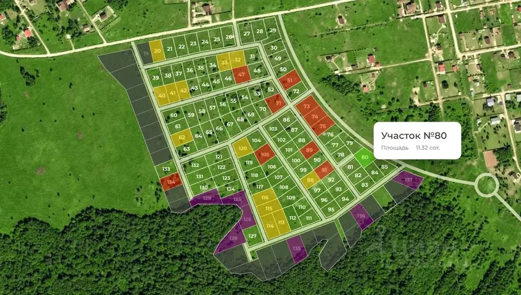 Участок в Владимирская область, Александровский муниципальный округ, ... - Фото 2