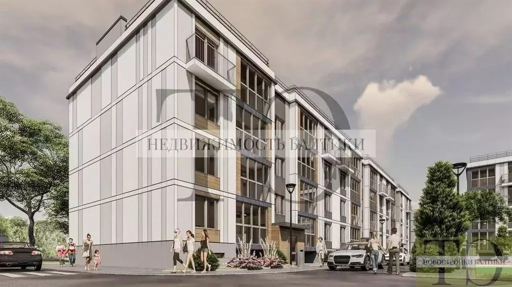 2-к кв. Калининградская область, Калининград ул. Сержанта Мишина, 81к3 ... - Фото 1