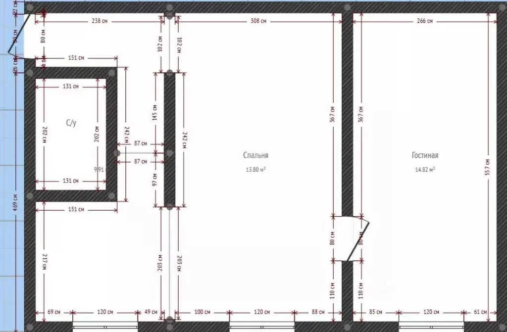 2-к кв. Иркутская область, Ангарск 188-й кв-л, 10 (44.7 м) - Фото 1