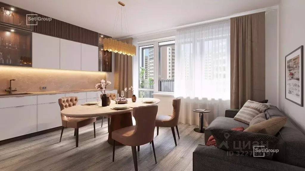 Студия Калининградская область, Светлогорск  (24.29 м) - Фото 2