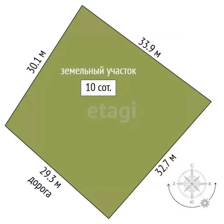 Участок в Костромская область, Красносельский район, Боровиковское ... - Фото 2