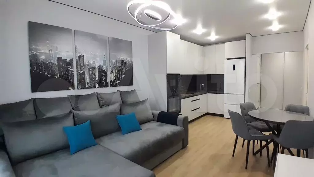 1-к. квартира, 45 м, 16/25 эт. - Фото 1
