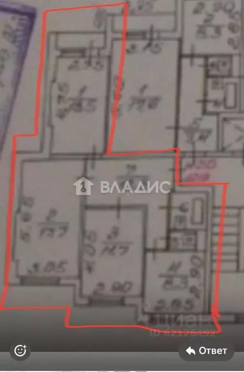3-к кв. Ленинградская область, Сосновый Бор Молодежная ул., 26 (67.0 ... - Фото 1