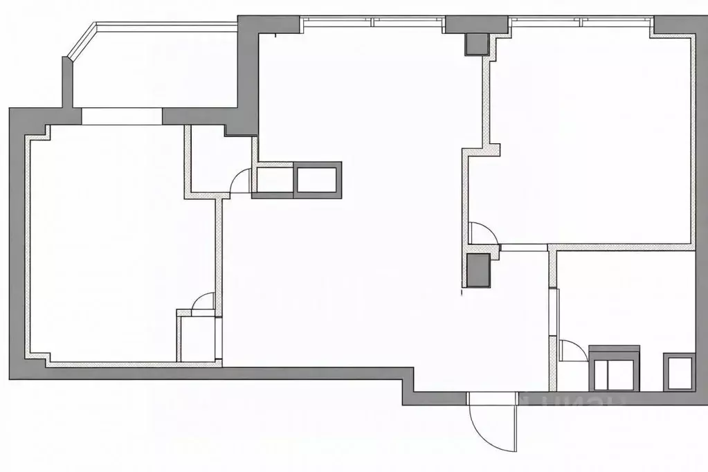 2-к кв. Москва Мосфильмовская ул., 88к2с7 (75.0 м) - Фото 2