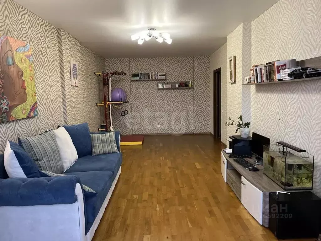 2-к кв. Татарстан, Казань ул. Хусаина Мавлютова, 42 (67.3 м) - Фото 2