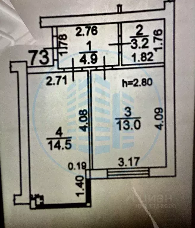 1-к кв. Ставропольский край, Ессентуки Кисловодская ул., 116к3 (35.6 ... - Фото 2