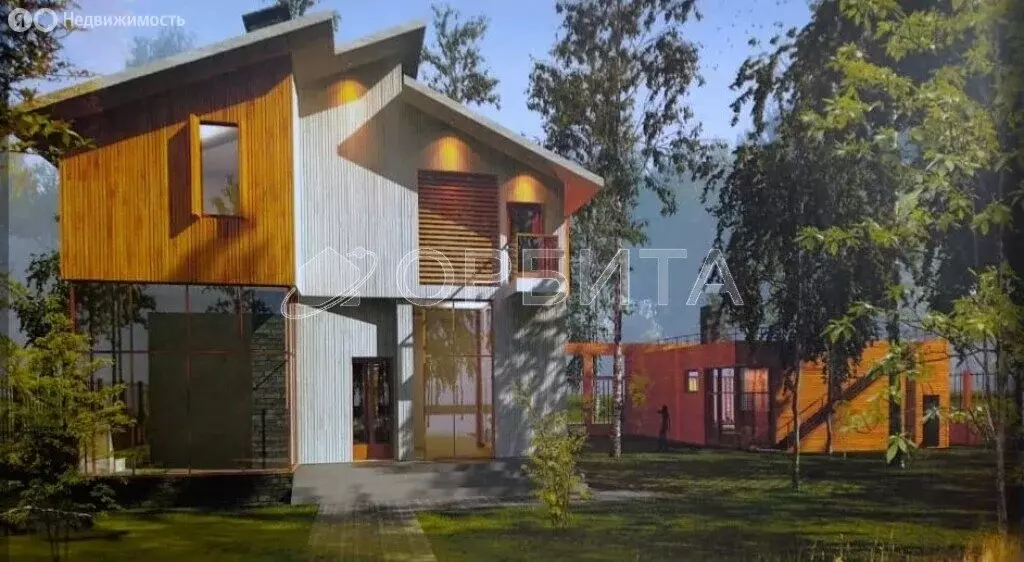 Дом в Тюменский муниципальный округ, деревня Криводанова (300 м) - Фото 1