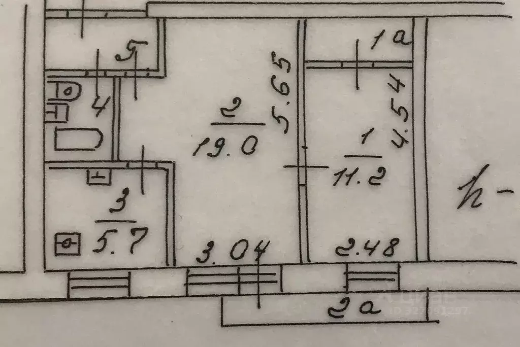 2-к кв. Москва Ленинградский просп., 34 (45.0 м) - Фото 1