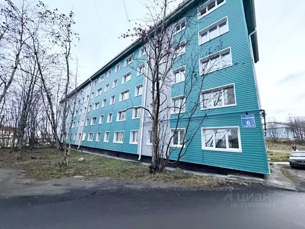 1-к кв. Мурманская область, Мурманск ул. Свердлова, 6к1 (30.0 м) - Фото 1