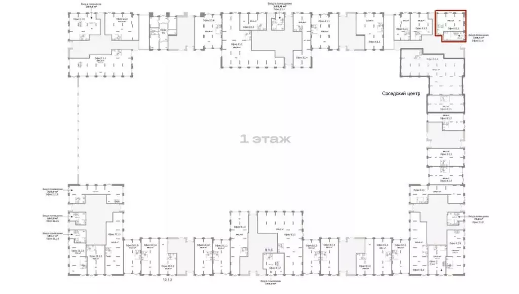 Помещение свободного назначения в Москва Квартал Метроном жилой ... - Фото 2
