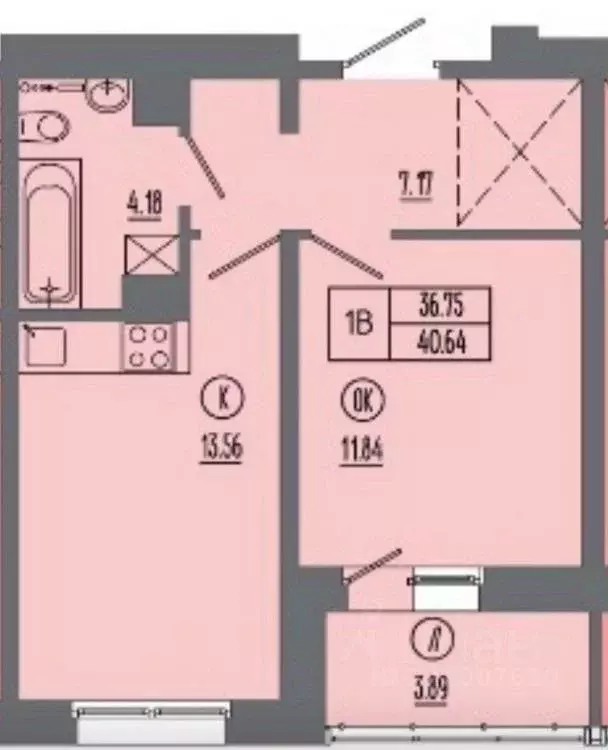 2-к кв. Иркутская область, Иркутск ул. Ивана Доронина, 7 (40.0 м) - Фото 1