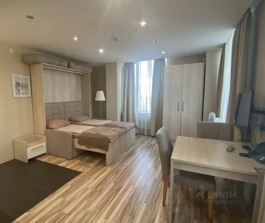 Студия Санкт-Петербург Московский просп., 73 (27.8 м) - Фото 1