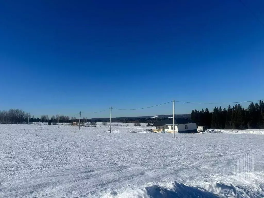 Участок в Пермский край, Пермский муниципальный округ, д. Большакино, ... - Фото 2