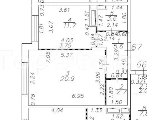 1-комнатная квартира: Москва, 1-я улица Бухвостова, 2к3 (44.5 м) - Фото 1