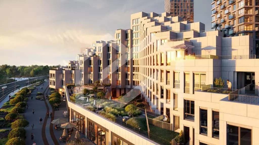 Торговая площадь в Москва наб. Марка Шагала, 15к2 (91 м) - Фото 1