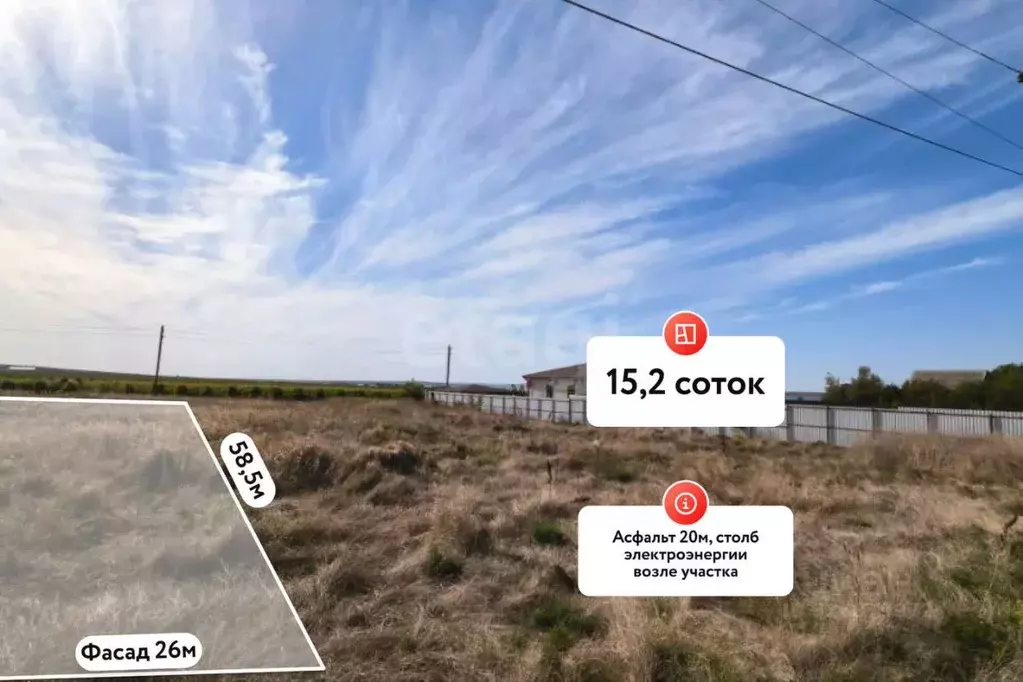 Участок в Краснодарский край, Темрюкский район, Запорожская ст-ца ... - Фото 2