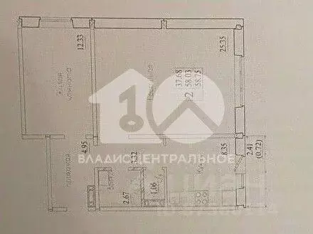2-к кв. Новосибирская область, Новосибирск ул. Плющихинская, 9 (58.1 ... - Фото 2