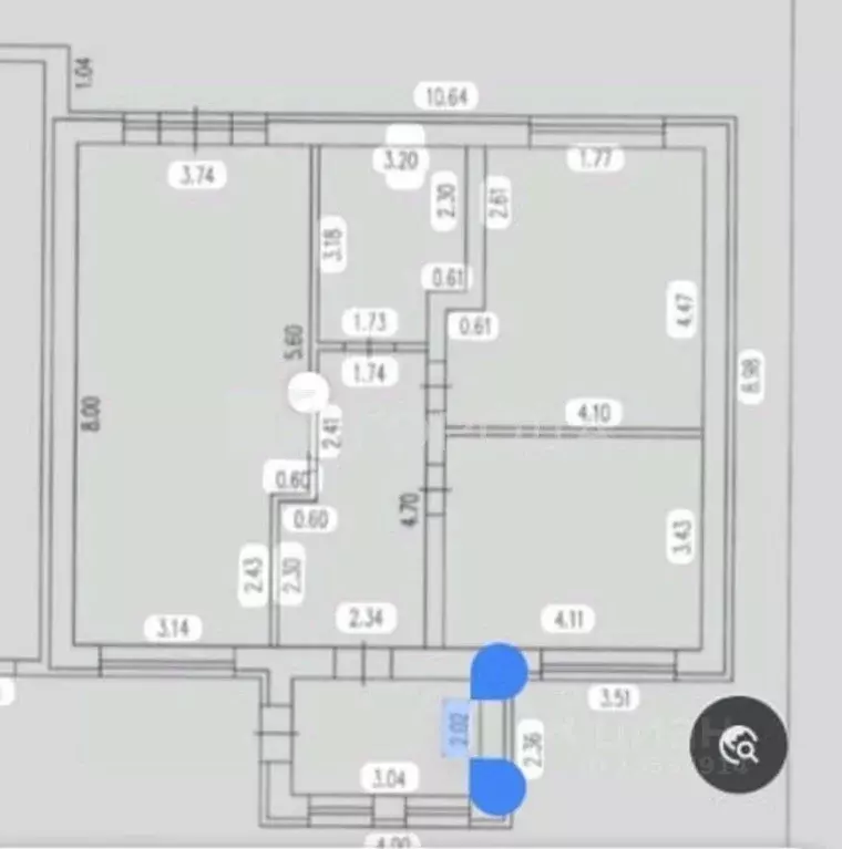 Дом в Алтайский край, Первомайский район, с. Фирсово, Рощино мкр ул. ... - Фото 2