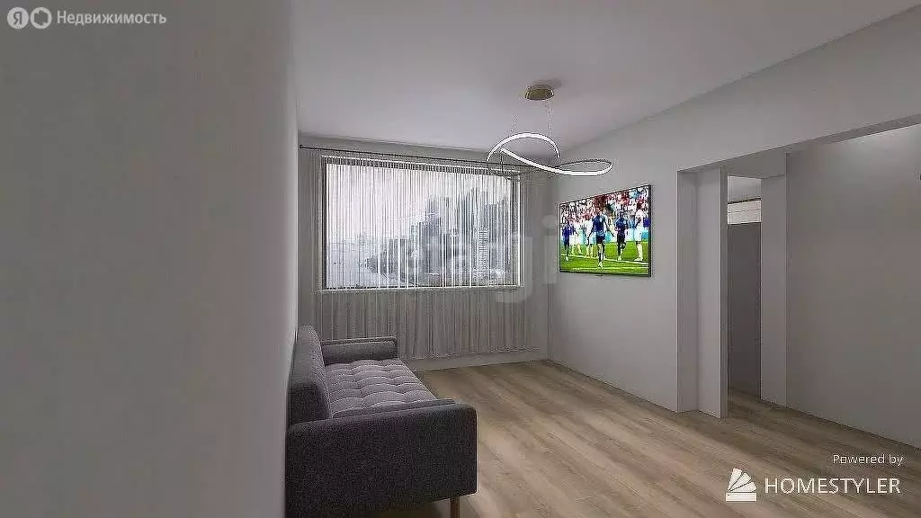 1-комнатная квартира: Тюмень, Харьковская улица, 56 (28.1 м) - Фото 1