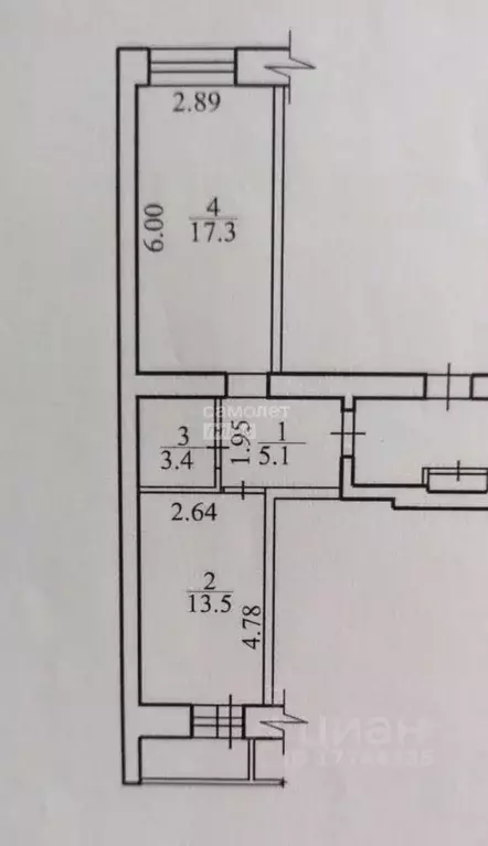 1-к кв. Новосибирская область, Новосибирск Кубовая ул., 92/1 (39.3 м) - Фото 1