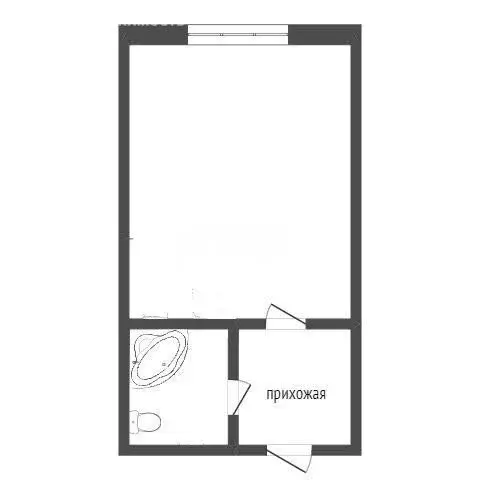 Квартира-студия: Кемерово, проспект Ленина, 90 (16.2 м) - Фото 1