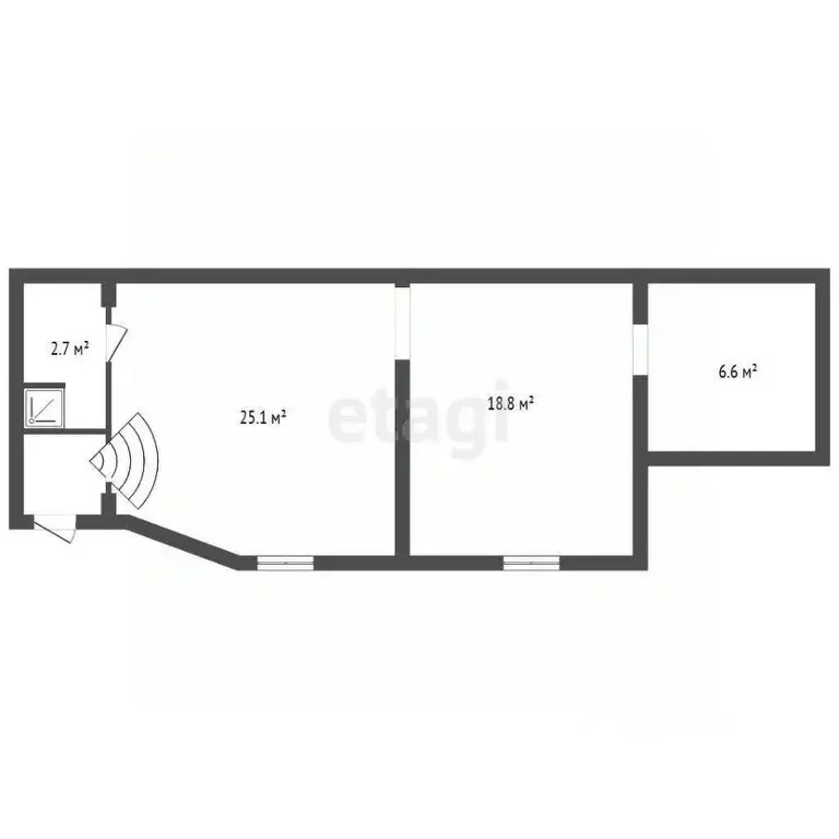 Офис в Санкт-Петербург пер. Пирогова, 19 (53 м) - Фото 2