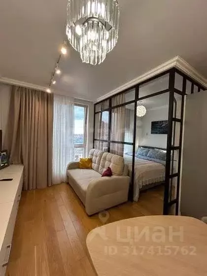 Студия Москва пос. Коммунарка, ул. Бачуринская, 9Ак1 (26.0 м) - Фото 1