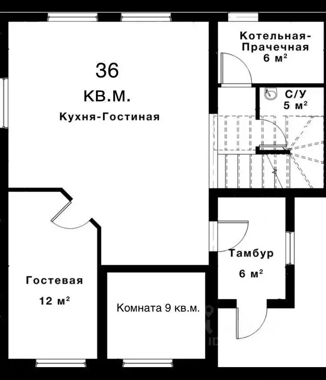 Таунхаус в Ленинградская область, Всеволожский район, Колтушское ... - Фото 0