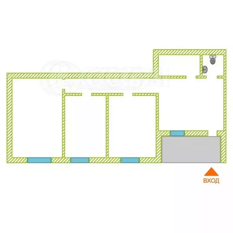 Дом в Тюменский муниципальный округ, село Онохино (100 м) - Фото 2