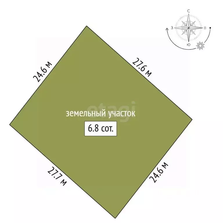 Участок в Ленинградская область, Всеволожский район, Колтушское ... - Фото 2