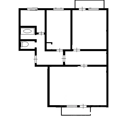 3-к кв. Башкортостан, Уфа ул. Набережная реки Уфы, 17 (64.4 м) - Фото 2