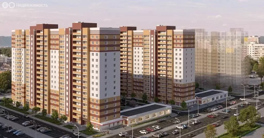 2-комнатная квартира: Тамбов, улица Чичерина, 7/1к1 (67.7 м) - Фото 1