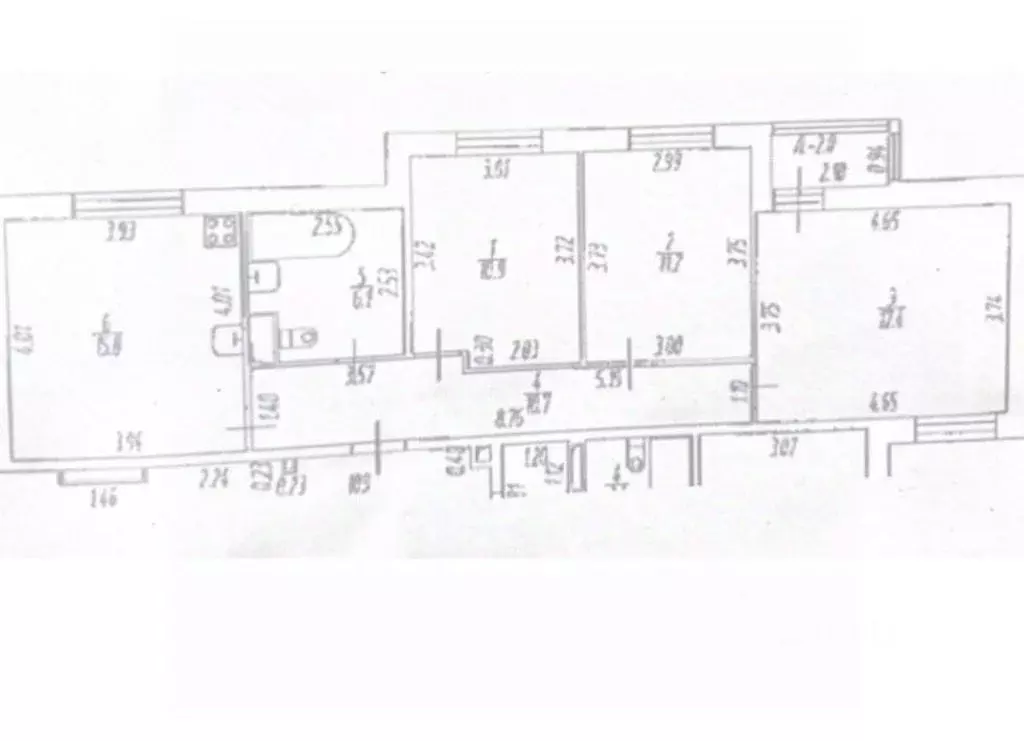 3-к кв. Ленинградская область, Мурино Всеволожский район, ул. ... - Фото 2