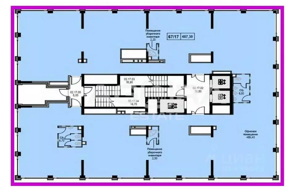 Офис в Москва ул. Академика Челомея, 1А (487 м) - Фото 1