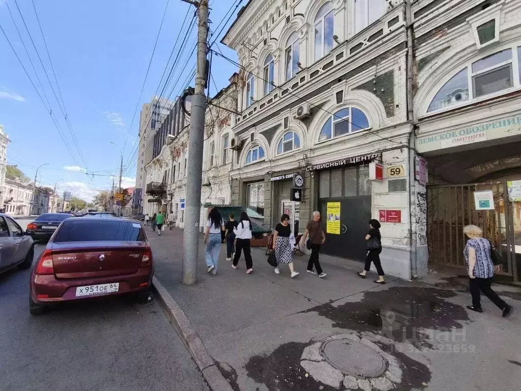 Торговая площадь в Саратовская область, Саратов Московская ул., 59 (98 ... - Фото 2