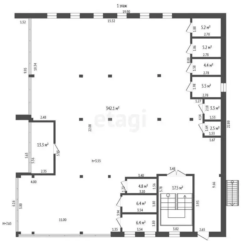 Помещение свободного назначения (862.1 м) - Фото 2