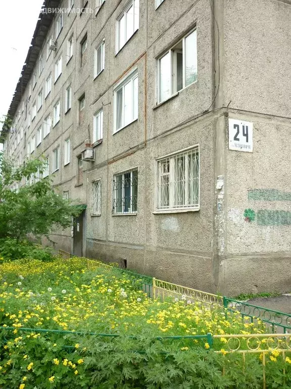 1-комнатная квартира: Красноярск, микрорайон Зелёная Роща, улица ... - Фото 1